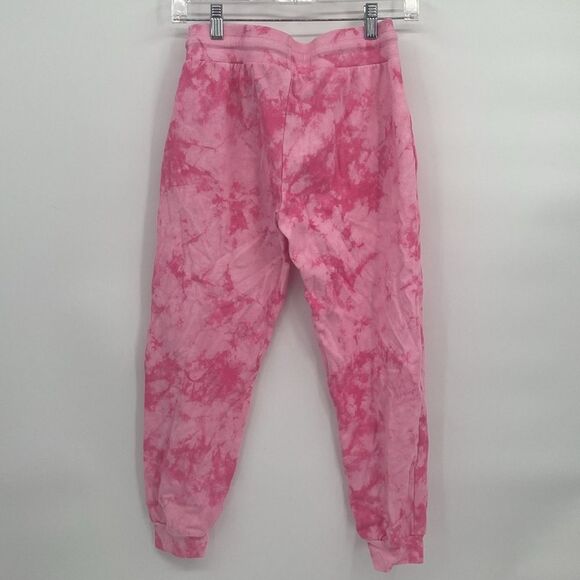 Star Wars Pink Tie Dye Baby Yoda Character Jogger Sweat Pants Elastic Waist XL - Picture 6 of 6